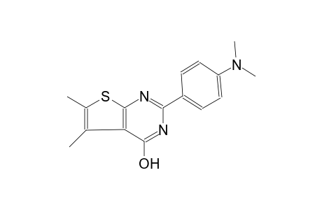 2-[4-(dimethylamino)phenyl]-5,6-dimethylthieno[2,3-d]pyrimidin-4-ol