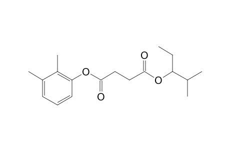 Succinic acid, 2-methylpent-3-yl 2,3-dimethylphenyl ester