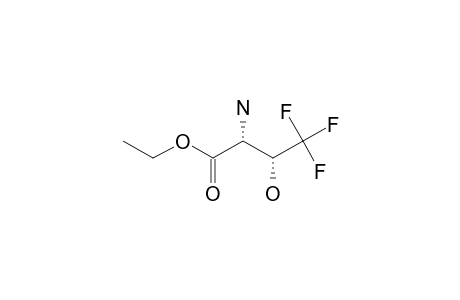 (2R,3R)-2-AMINO-4,4,4-TRIFLUORO-3-HYDROXY2-CARBOXYLIC-ACID-ETHYLESTER