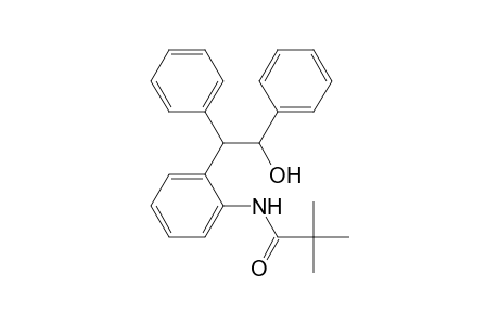 Propanamide, N-[2-(2-hydroxy-1,2-diphenylethyl)phenyl]-2,2-dimethyl-, (R*,R*)-