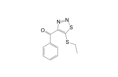 4-Benzoyl-5-ethylsulfanyl-1,2,3-thiadiazole