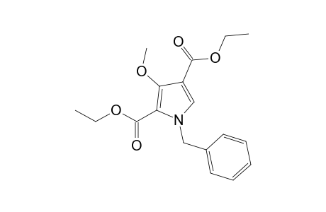 Diethyl 1-benzyl-3-methoxypyrrole-2,4-dicarboxylate