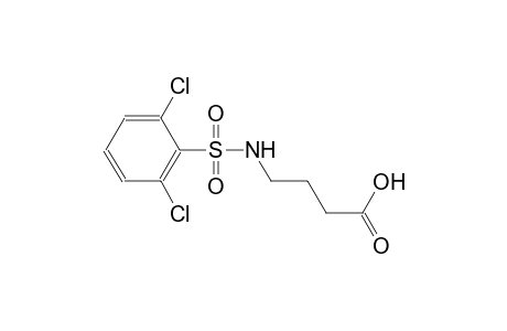 4-{[(2,6-dichlorophenyl)sulfonyl]amino}butanoic acid