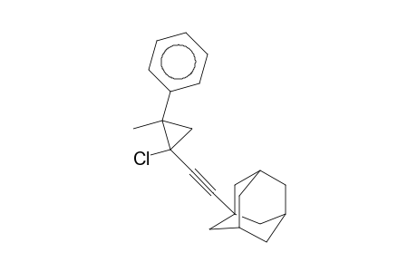 1-(Adamanthyl-1)-2-(1-chloro-2-methyl-2-phenylcyclopropyl-1)acethylene
