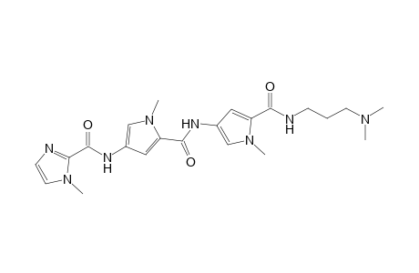 N-[5-[[5-[3-(dimethylamino)propylcarbamoyl]-1-methyl-pyrrol-3-yl]carbamoyl]-1-methyl-pyrrol-3-yl]-1-methyl-imidazole-2-carboxamide