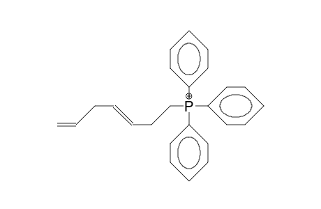 (Z)-Hepta-3,6-dien-1-yl-triphenylphosphonium cation