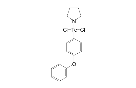 PYRROLIDINYL-PARA-PHENOXYPHENYL-TELLURIUM-DICHLORIDE