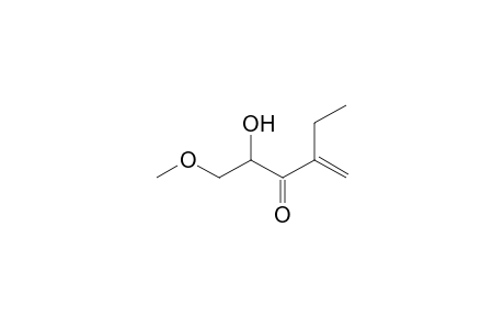 2-Hydroxy-1-methoxy-4-methylenehexan-3-one