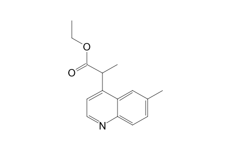 ETHYL-2-(6-METHYL-QUINOLIN-4-YL)-PROPANOATE