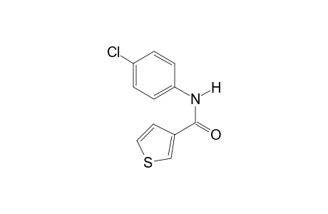 N-(4-Chlorophenyl)thiophene-3-carboxamide