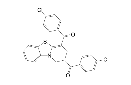 (4-chlorophenyl)-[4-(4-chlorophenyl)carbonyl-2,3-dihydro-1H-pyrido[2,1-b][1,3]benzothiazol-2-yl]methanone