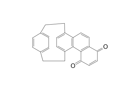 (R)-(-)-[2]paracyclo[2](1,4)phenanthro-4,8-quinonophane