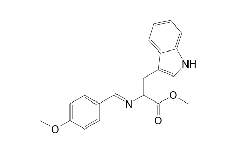 Methyl N-(4-methoxybenzylidene)tryptophanate