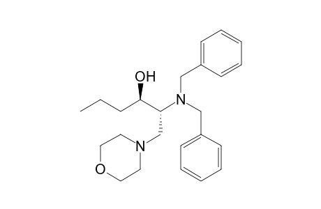 (2R,3R)-2-(dibenzylamino)-1-morpholin-4-ylhexan-3-ol