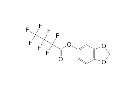 Sesamol, heptafluorobutyrate