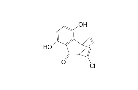 1,4-Dihydroxybenzo[2,3-b]dicyclo[2.3.2]nona-6,8-dien-5-one,-6-chloro