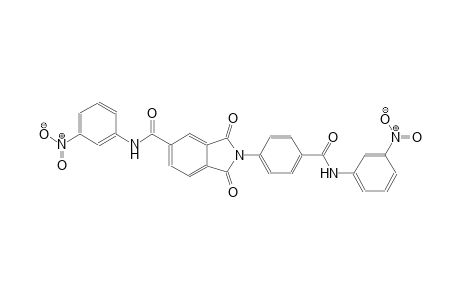 1H-isoindole-5-carboxamide, 2,3-dihydro-N-(3-nitrophenyl)-2-[4-[[(3-nitrophenyl)amino]carbonyl]phenyl]-1,3-dioxo-