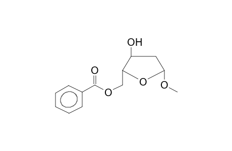 1-METHYL-5-O-BENZOYL-2-DEOXY-BETA-D-RIBOFURANOSIDE