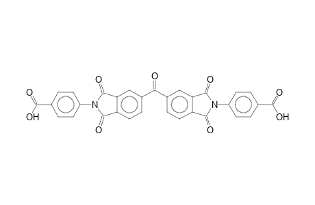 4-[5-[2-(4-carboxyphenyl)-1,3-bis(oxidanylidene)isoindol-5-yl]carbonyl-1,3-bis(oxidanylidene)isoindol-2-yl]benzoic acid