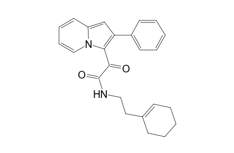 N-[2-(cyclohex-1-en-1-yl)ethyl]-2-oxo-2-(2-phenylindolizin-3-yl)acetamide