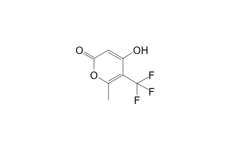 4-Hydroxy-5-trifluoromethyl-6-methyl-2H-pyran-2-one