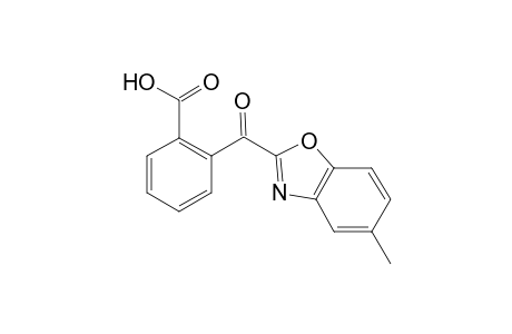 2-[2-(5-Methylbenzoxazolyl)carbonyl]benzoic acid