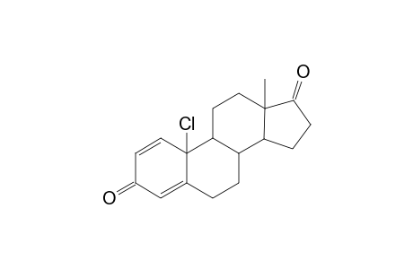 10-Chloro-10-demethylandrosta-1,4-diene-3,17-dione