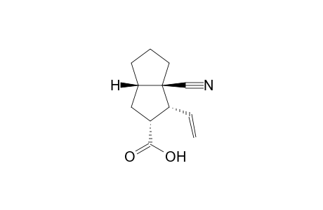 (1R,2R,3aS,6aR)-6a-cyano-1-ethenyl-2,3,3a,4,5,6-hexahydro-1H-pentalene-2-carboxylic acid