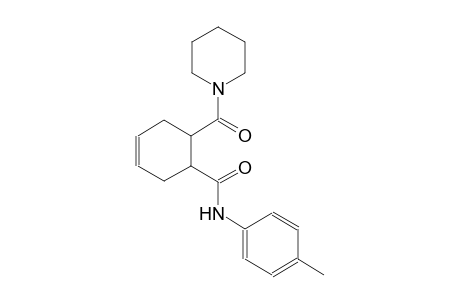 3-cyclohexene-1-carboxamide, N-(4-methylphenyl)-6-(1-piperidinylcarbonyl)-
