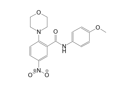 benzamide, N-(4-methoxyphenyl)-2-(4-morpholinyl)-5-nitro-