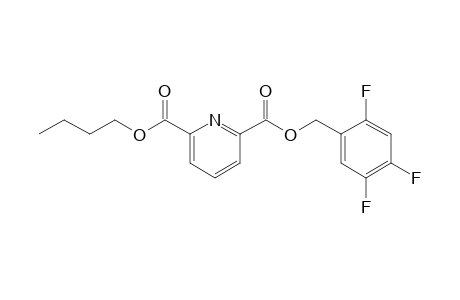 2,6-Pyridinedicarboxylic acid, 2,4,5-trifluorobenzyl butyl ester