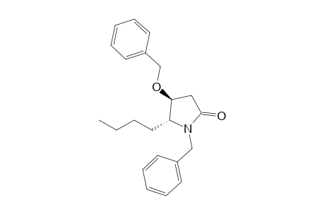 (+)-(4S,5R)-1-Benzyl-4-benzyloxy-5-butyl-2-pyrrolidinone