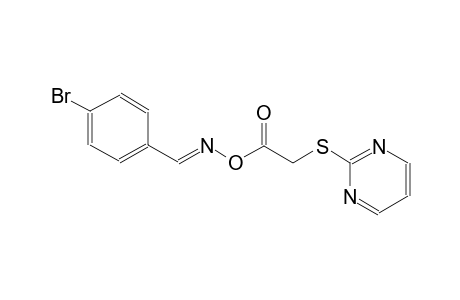 benzaldehyde, 4-bromo-, O-[2-(2-pyrimidinylthio)acetyl]oxime