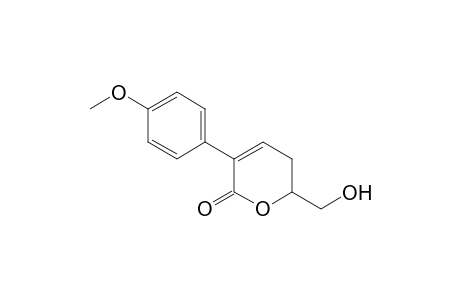 6-(Hydroxymethyl)-3-(4'-methoxyphenyl)-5,6-dihydro-2H-pyran-2-one
