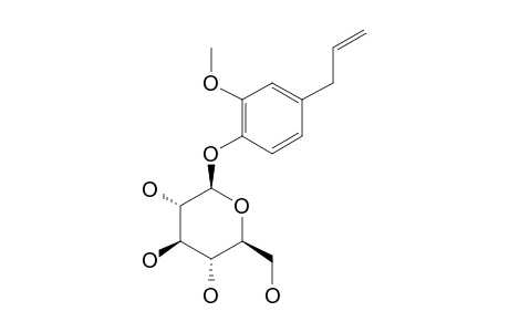 EUGENYL-O-BETA-D-GLUCOPYRANOSIDE