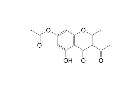 Chromone, 3-acetyl-5,7-dihydroxy-2-methyl-, 7-acetate