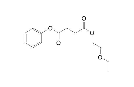 Succinic acid, phenyl 2-ethoxyethyl ester