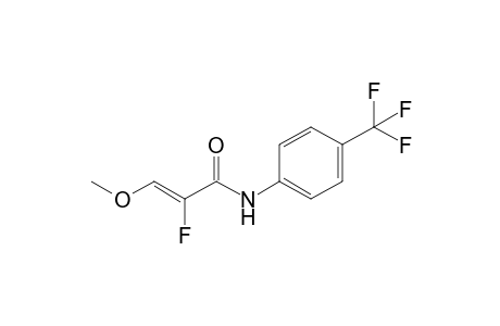 (Z)-2-Fluoro-3-methoxy-4'-(trifluoromethyl)prop-2-enanilide