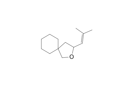 3-(2-methylprop-1-en-1-yl)-2-oxaspiro[4.5]decane