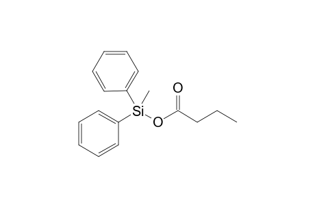 Methyldiphenylsilyl butyrate