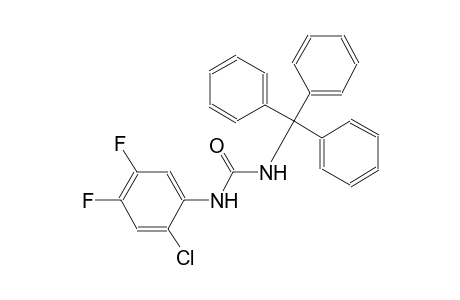 urea, N-(2-chloro-4,5-difluorophenyl)-N'-(triphenylmethyl)-