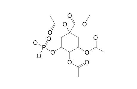 METHYL-1,4,5-O-TRIACETYL-(-)-QUINATE-3-PHOSPHATE