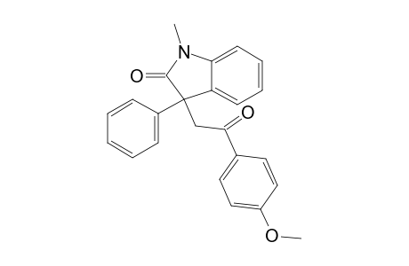 3-[2-(4-Methoxy-phenyl)-2-oxo-ethyl]-1-methyl-3-phenyl-indolin-2-one