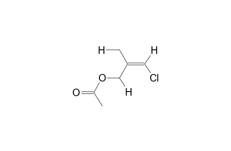 (Z)-1-CHLORO-2-METHYL-3-ACETOXYPROP-1-ENE