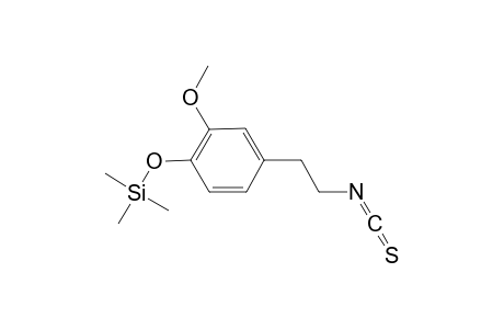 4-[(Trimethylsilyl)oxy]-3-methoxyphenyl-1-(ethyl isothiocyanate)