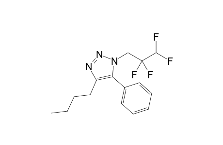 4-Butyl-5-phenyl-1-(2,2,3,3-tetrafluoropropyl)triazole