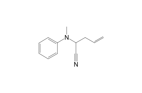 2-(N-Methylanilino)pent-4-enenitrile