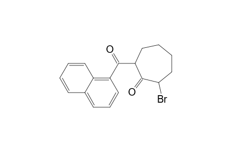 2-Bromo-7-(1-naphthoyl)cycloheptanone