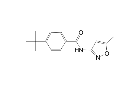 4-tert-butyl-N-(5-methyl-3-isoxazolyl)benzamide
