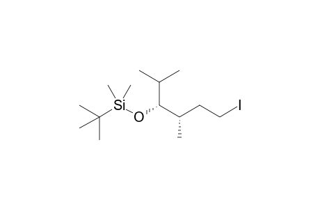 (3S,4R)-4-tert-Butyldimethylsilyloxy-1-iodo-3,5-dimethylhexane